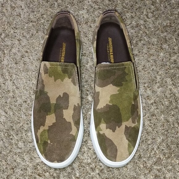 Men\'s Johnston & Murphy Anson Slip- Camouflage Shoes Size US 10.5 M. NWOB. main image 11